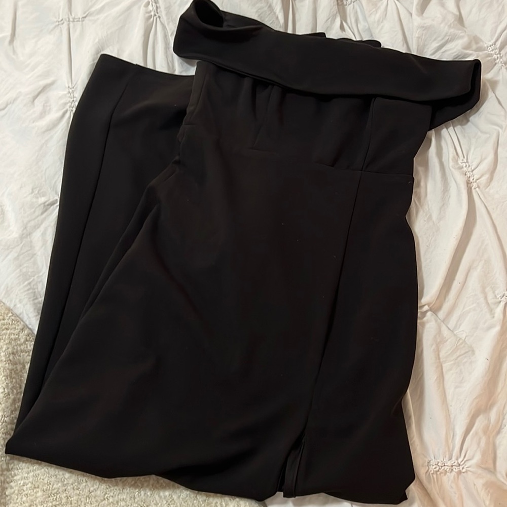 Black formal gown